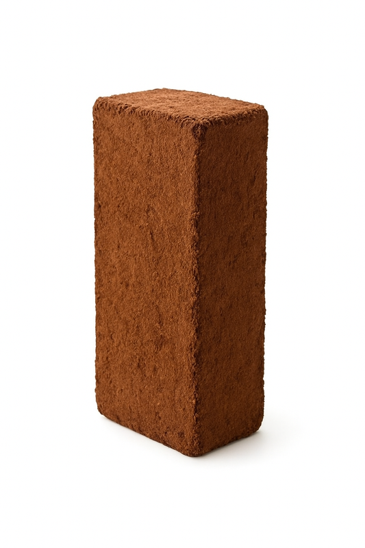 Cocopeat Brick 650g – Natural Soil & Pet Substrate